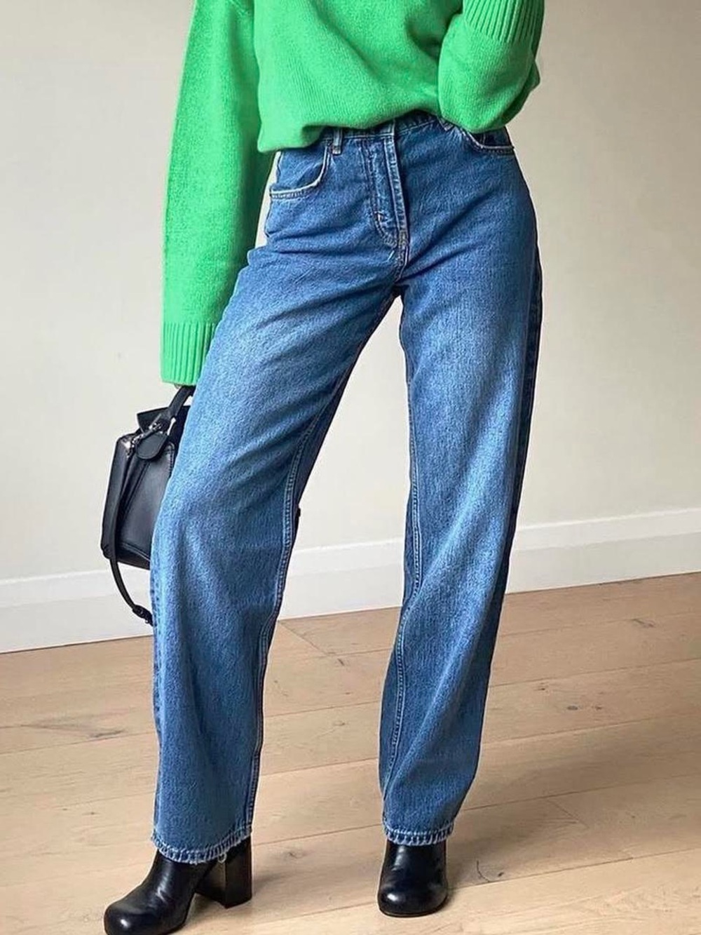 Rails 90s Speedway Boyfriend Jeans in Blue Denim